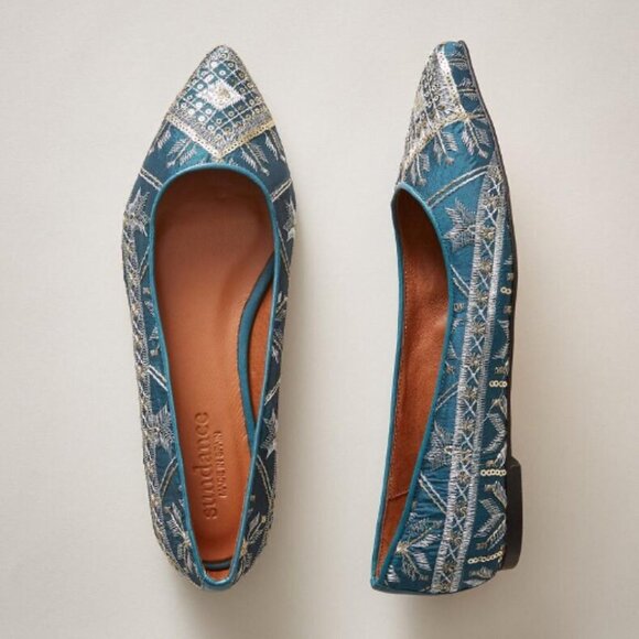 Sundance Women's Amalia Embroidered Flats - Picture 1 of 10